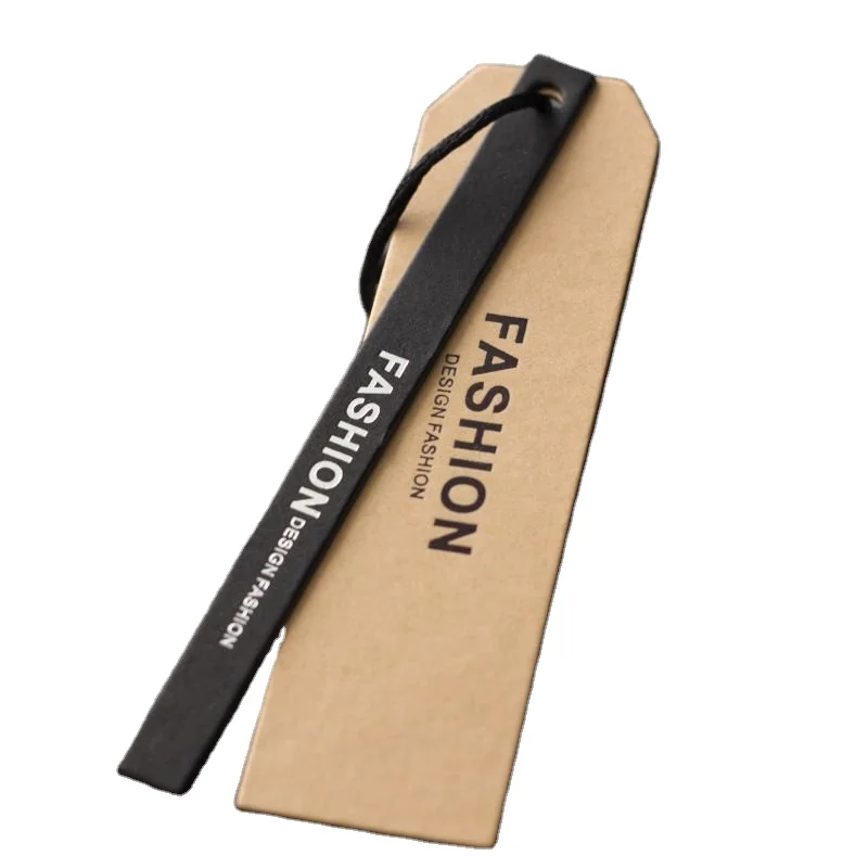 Пользовательские рециркулированное ожерелье ювелирные изделия одежда висит бирка с собственным логотипом качели ценник