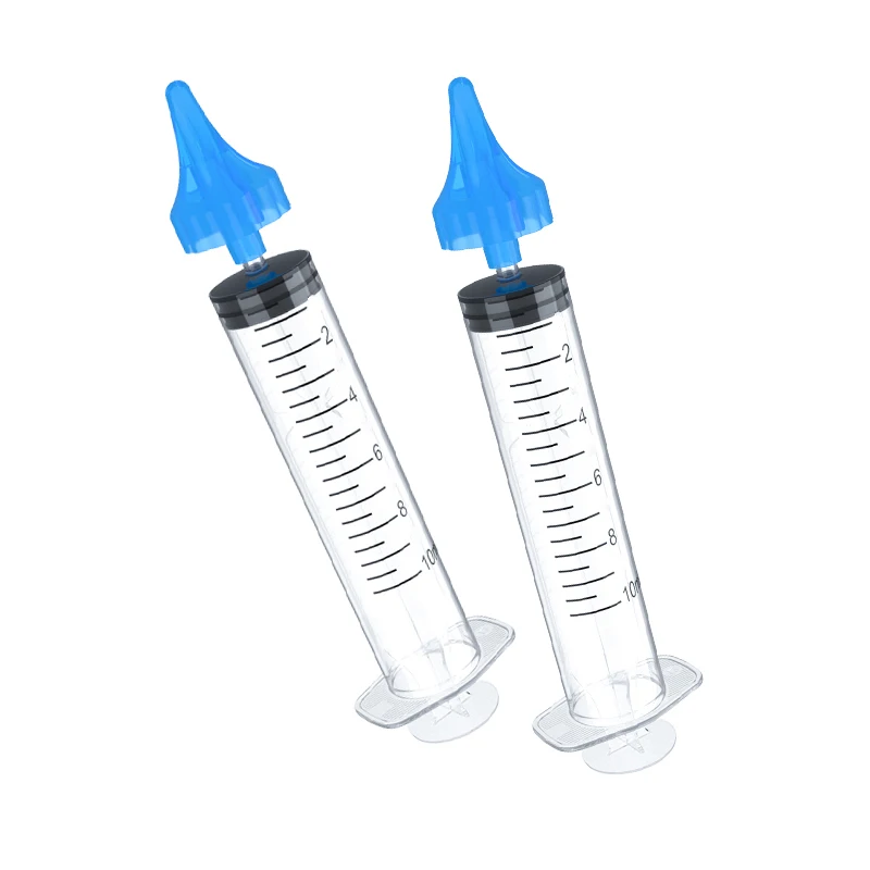 Syringe Type 10ml Flared Design Reflux Ear Cleaning Washer Infant Baby Security Ear Irrigation