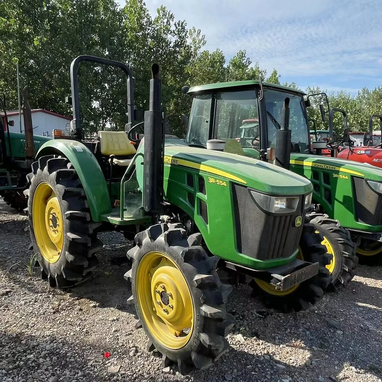 Used Deere John 3b-554 Tractors 4x4 4wd Garden Tractor Used Tractors 