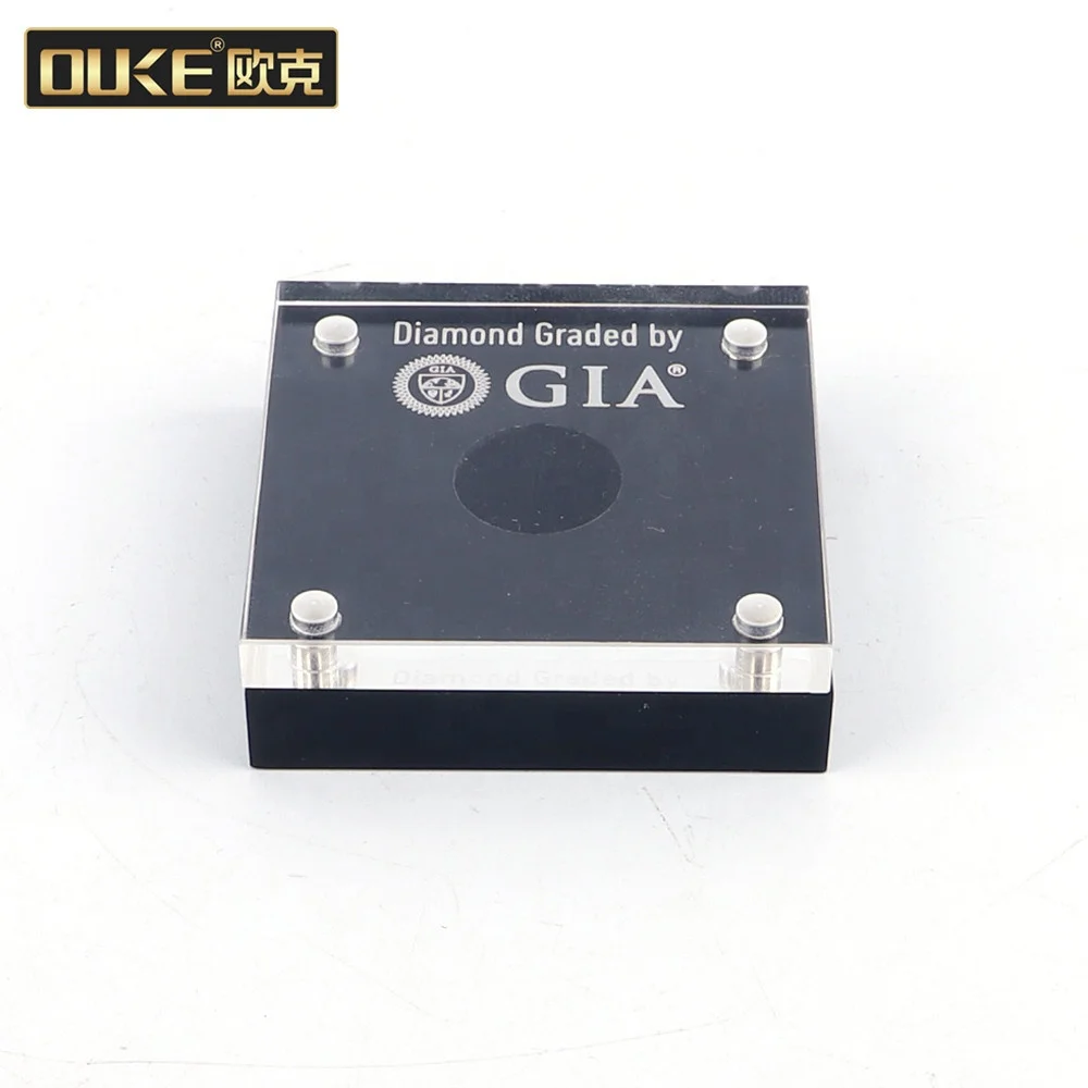 
 Акриловая коробка для хранения ювелирных изделий с магнитами  