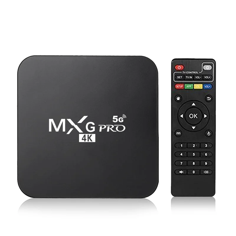 4K Smart Tv Boxe High Quality MXG PRO 1GB 8GB 2GB 16GB RK3229 5G