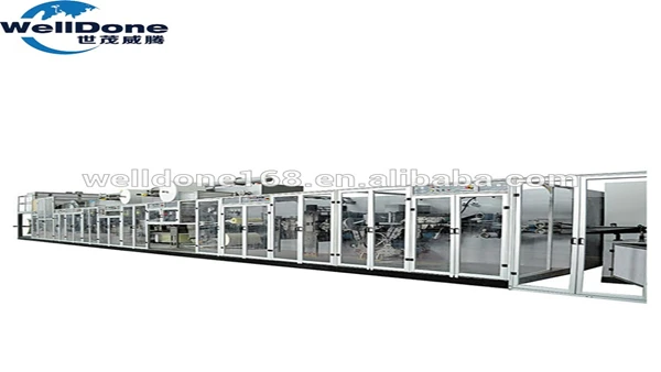 WELLDONE Customized Full Servo Mattress Machine WellDone Underpad ...
