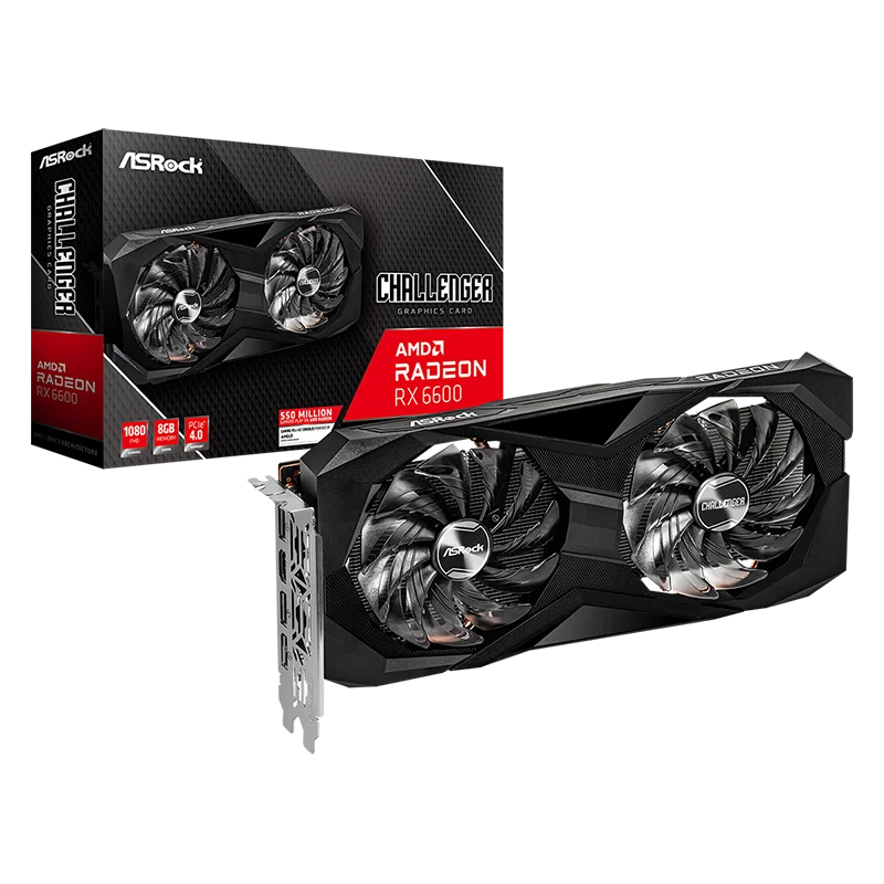ASRock > AMD Radeon™ RX 6600 XT Challenger ITX 8GB