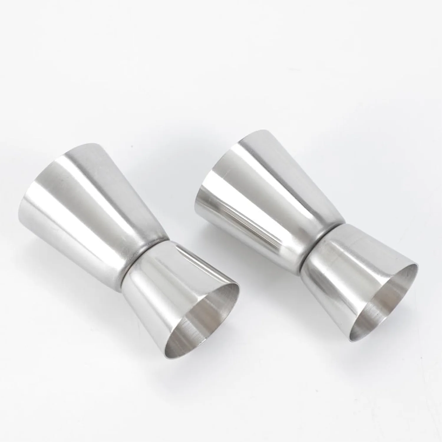 Premium Stainless Steel Jigger Cocktail Tool Set Double-Sided Measuring Cups Eco-Friendly Customizable Color Logo Mixing Home