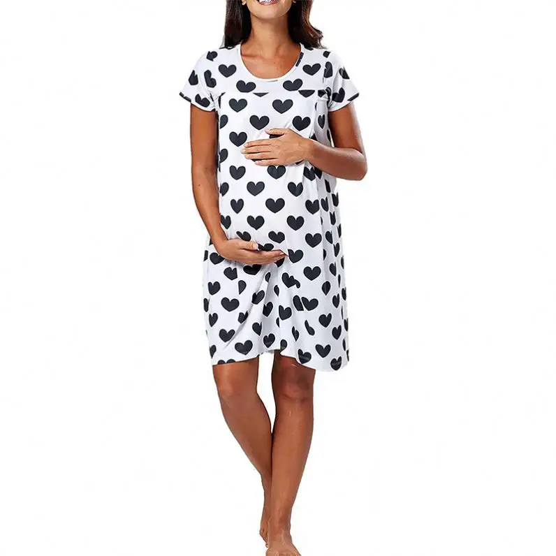 short sleeve nursing dress