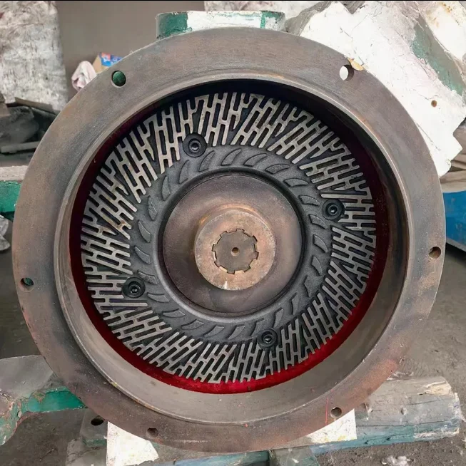 Paper Mill Double Disc Grinding Pulp Making Machine Refiner Machine for Paper Pulp Making