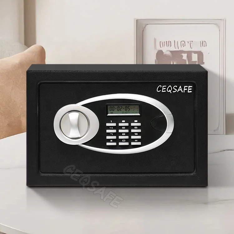 CEQSAFE Hot Sale Popular Office Home Security Electronic Digital Mini Safe Box for Money manufacture