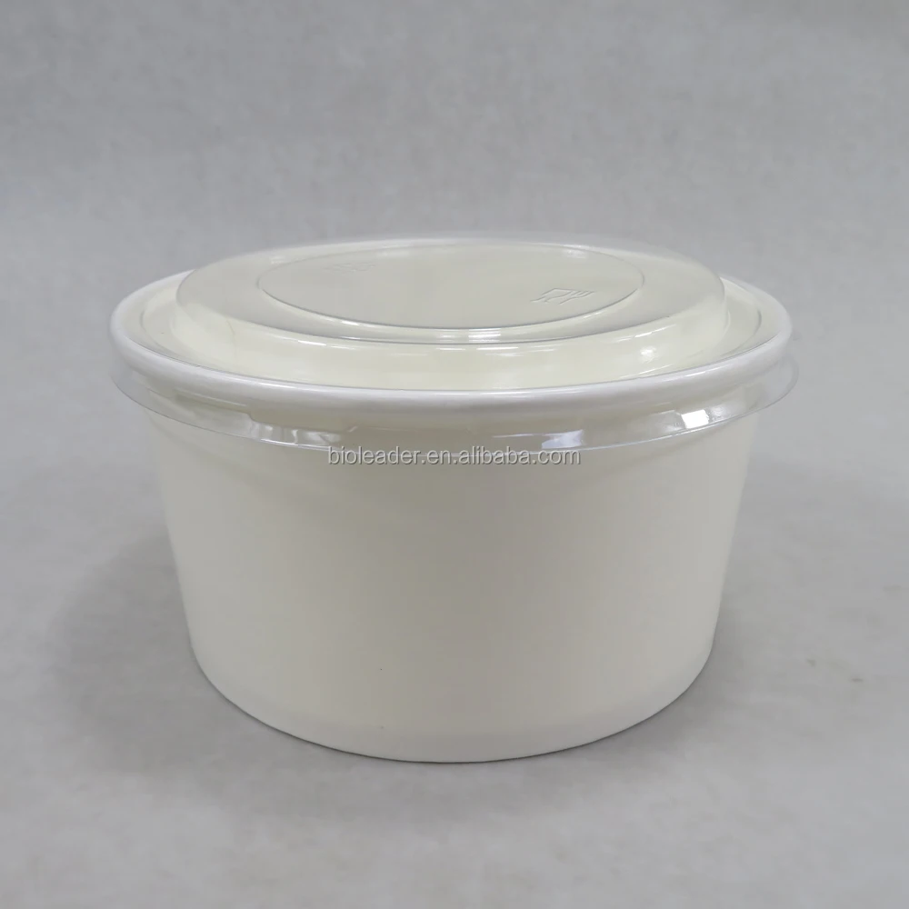 Disposable Custom Printed Made Soup Bowl Packaging Takeaway Biodegradable Cup Bowl