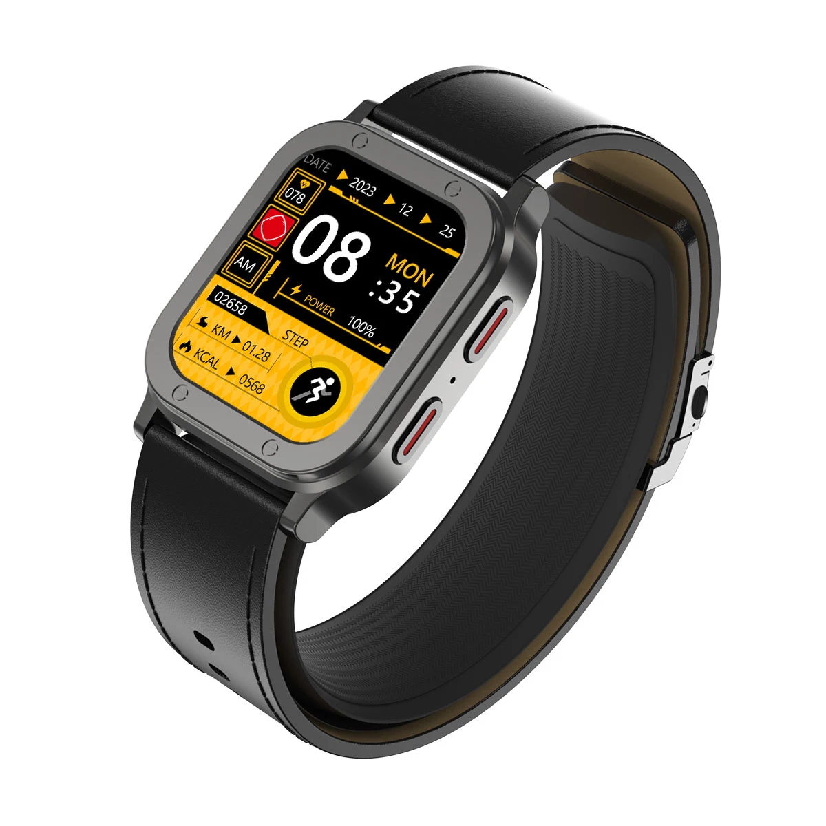 RESEE 2024 Smart Watch with IP67 Waterproof Touch Screen Heart Rate Monitor AI Voice Assistant Fashion Smart Watches