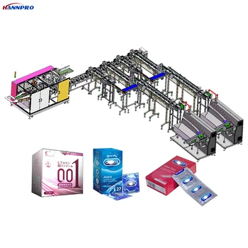 Automatic condom stick sorting machine sex aids Disposable gloves sachet pouch packing machine Packaging Line