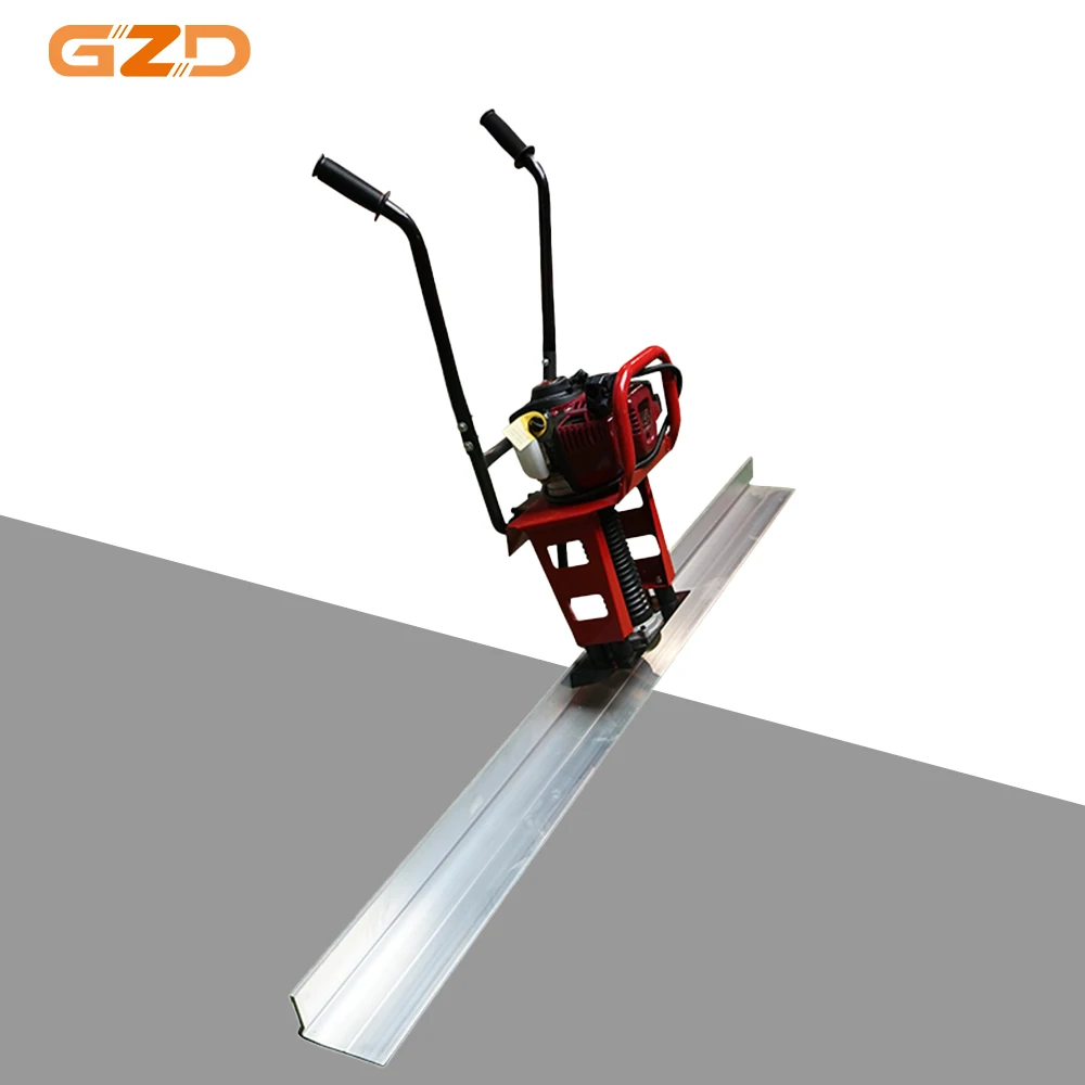 Vibration Rule Gasoline Concrete Vibrating Ruler Finishing Screeding Concrete Floor Screed Paver Machinery