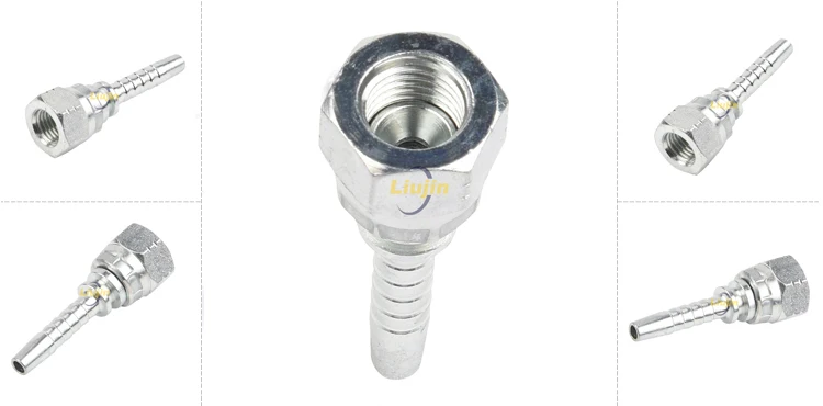 China wholesale custom hydraulic fitting carbon steel material fitting