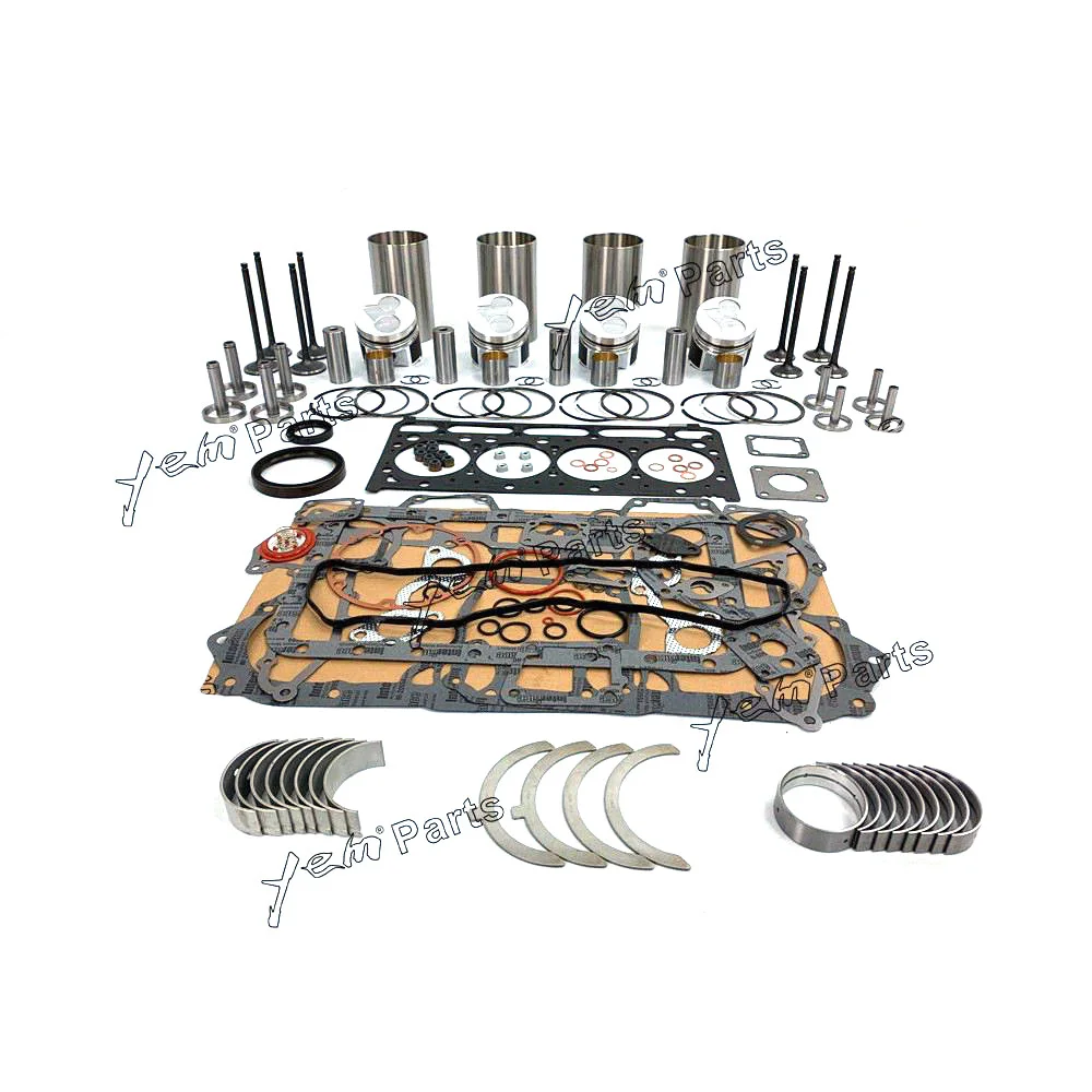 V2403 Overhaul Rebuild Kit 1G796 With Gasket Kit for Kubota Tractor Excavator Engine Part