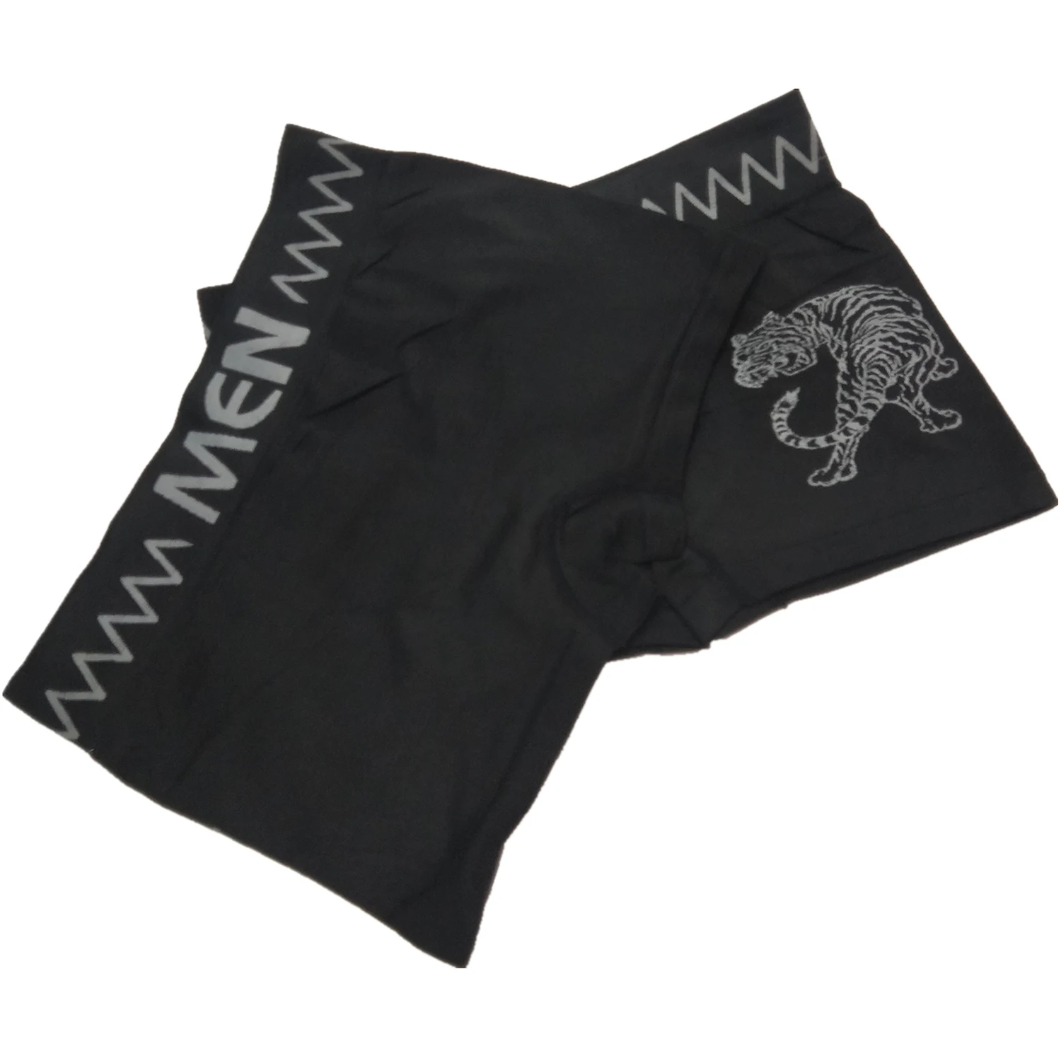 wholesale in stock polyester seamfree seamless mens boxer short