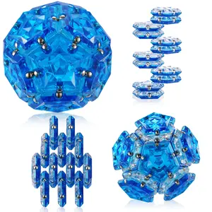 EPT Wholesale 12 Piece Magnetic Fidget Sphere Pentagons Magnets Balls Magnet Fidgets Toy
