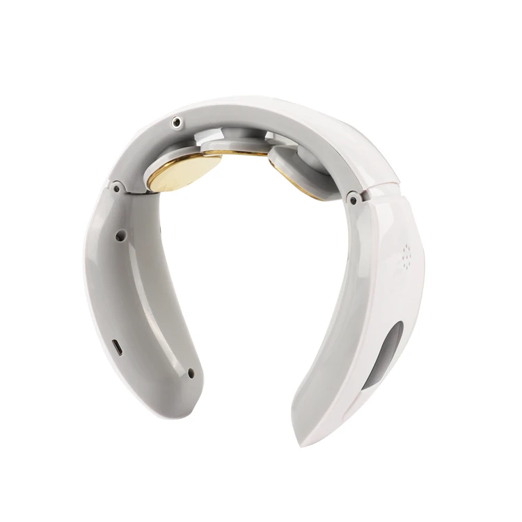 2021 New Remote Control Sport Vibrating Pain Relief Voice Broadcast Heat Relax Machine Rechargeable Shoulder Neck Massage