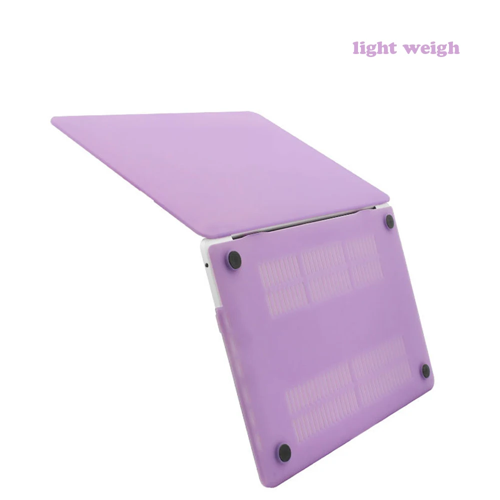 
 Soft Touch Crystal Hard Shell Laptop accessories For Macbook Air Cover 11 12 13 inch Crystal Cover For MacBook Pro Case  