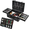 Black with 2 trays