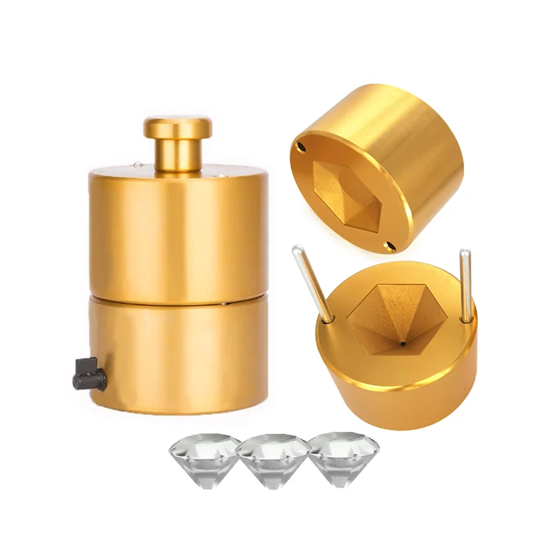 70mm ICE BALL MAKER – AEROSPACE GRADE ALUMINUM / GOLD FINISH