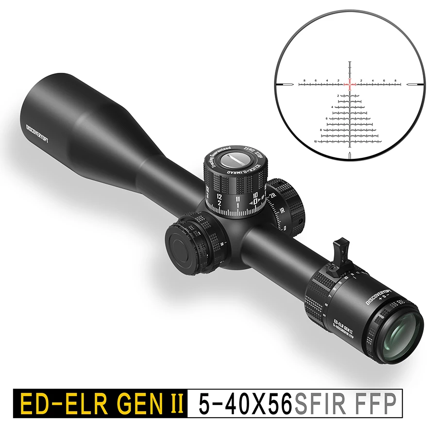 DISCOVERYOPT 1000G Shockproof Spotting Scope - MRAD Reticle