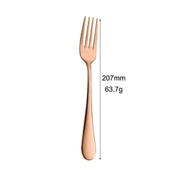 Cheap cutlery dessert spoon teaspoon forks and knives set 5pcs rose gold stainless steel cutlery set flatware sets