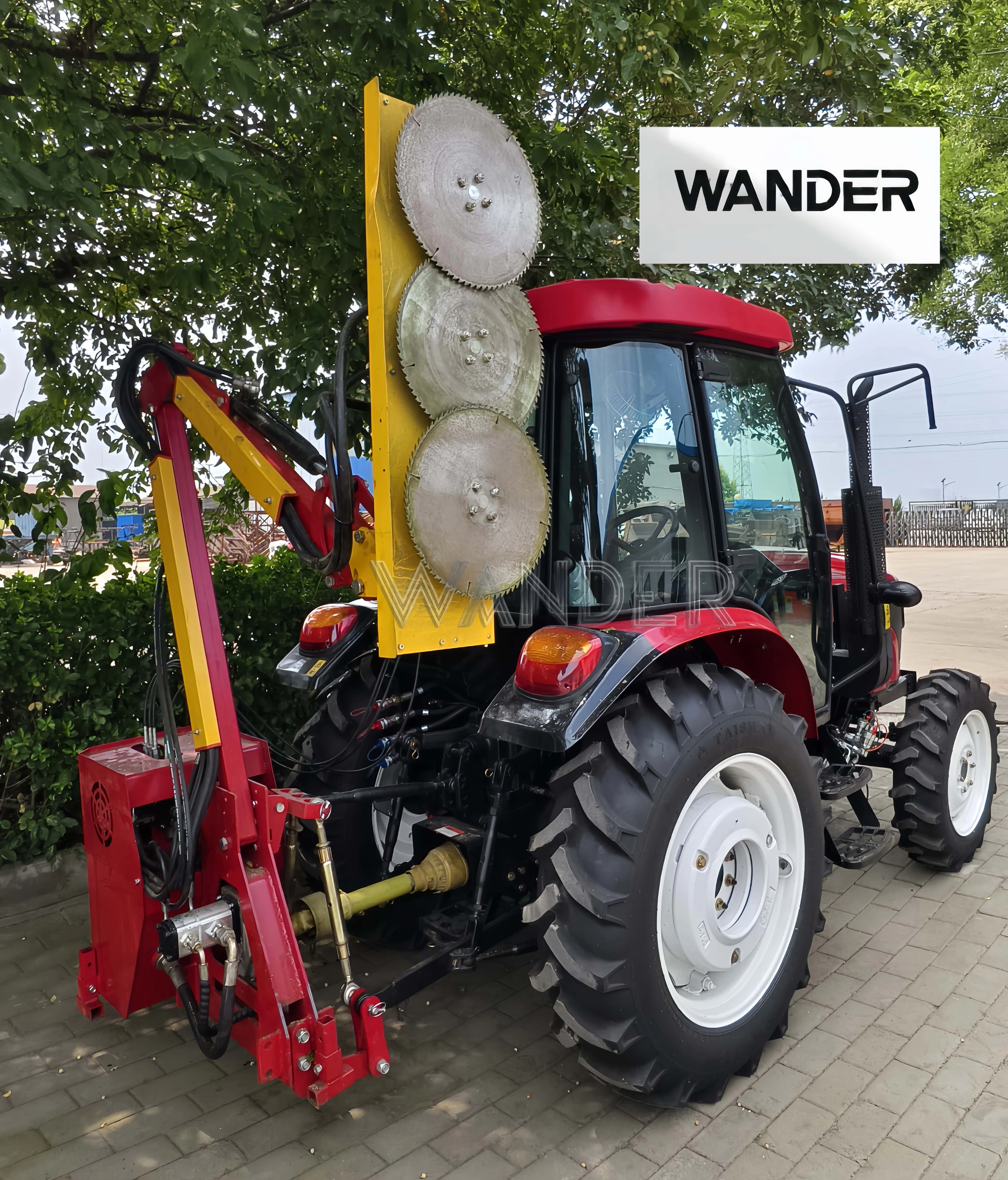 Hot Selling Forest Machines Hydraulic Drive Tractor Rear Mounted ...