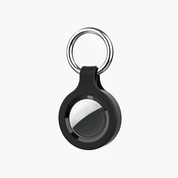 2022 Protective Anti-lost Tracker Locator Keychain Plastic TPU Silicone Waterproof Airtag Case for Airtags
