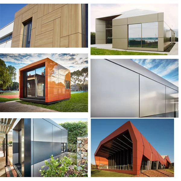 Acp Alucobond Cladding Dibond 3mm 4mm Pvdf  4x8 ACP Panels Aluminum Composite Panel for Wall Cladding
