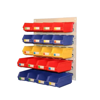 Warehouse Industrial Rack Use Small Parts Organizer Shelf Bins with  Dividers for Pharmacy Storage - China Tool Bins, Plastic Crate