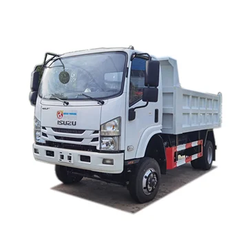 アオシン いすゞ ダンプトラック ISUZU DUMP TRUCK A beautiful blue ISUZU dump truck - YouTube