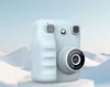 Blue-kids instant camera printer