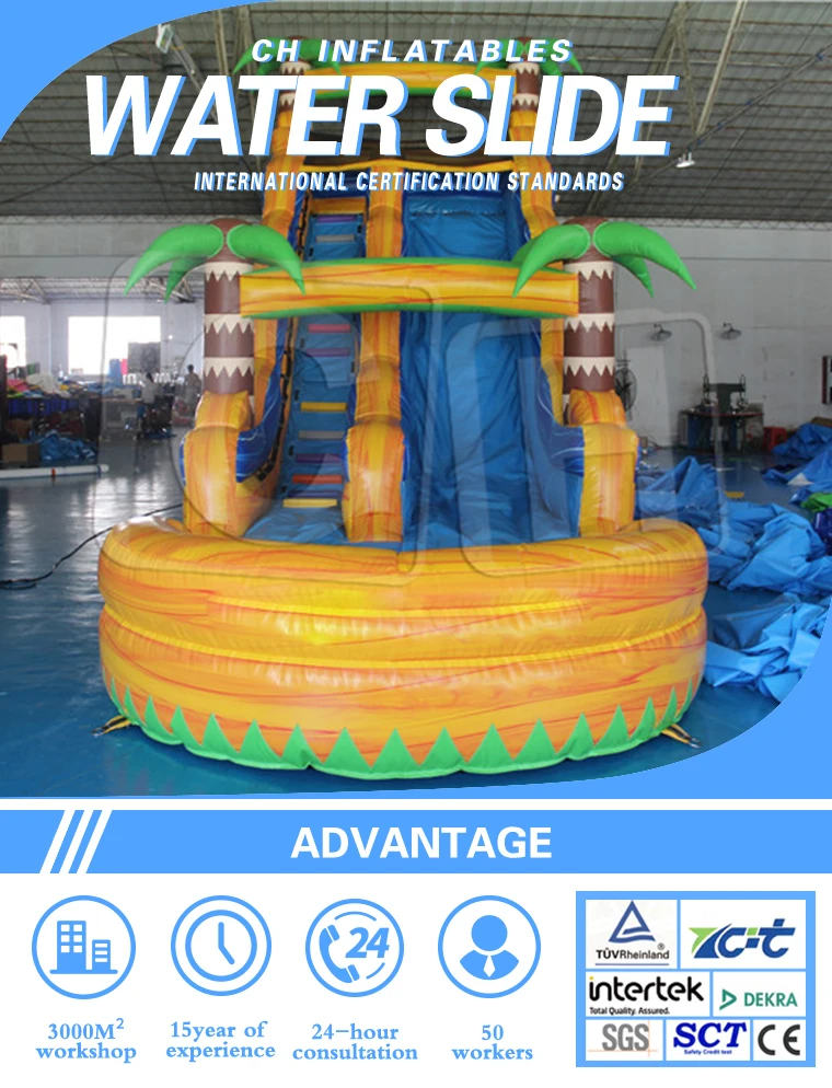 Commercial Indoor PVC Kids and Adult Bouncy Jumping Castle Inflatable Water Slide for Party Rental for Outdoor Fun factory