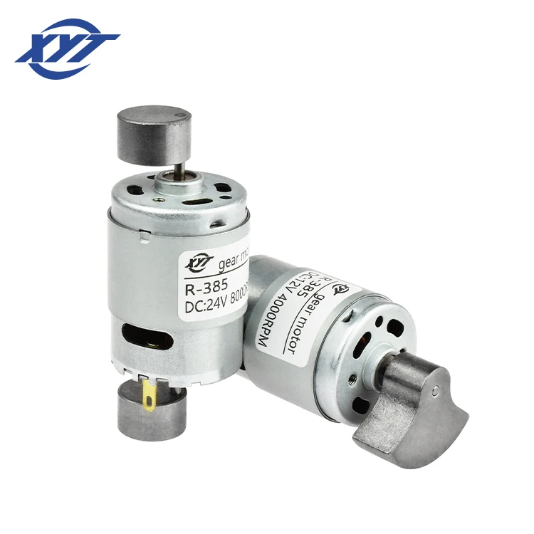 24 Volt DC Tubular Mini Electric Motor 6000Rpm Double Shaft 12V Brushless Commutation Permanent Magnet Construction for