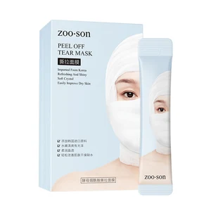 ZOO.SON OEM Private Label Tear Nicotinamide Whitening Beauty Face Care Deep Moisturizing Skin Care Facial Mask