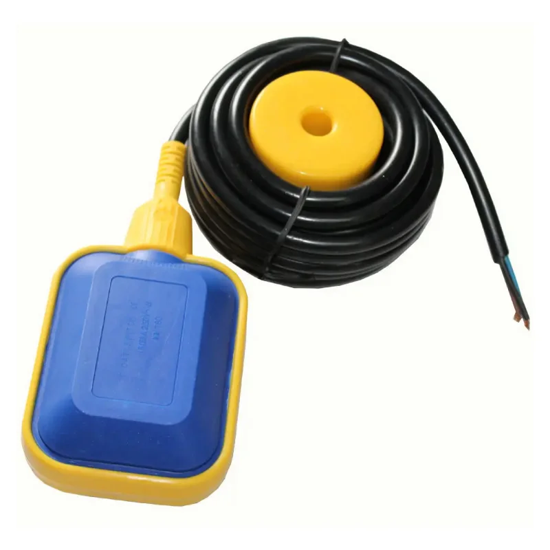 Factory Supply PVC Cable Liquid Level Float Switch 15A/250VAC High Quality IP68 Fully Automatic Control Float Switch Sensor