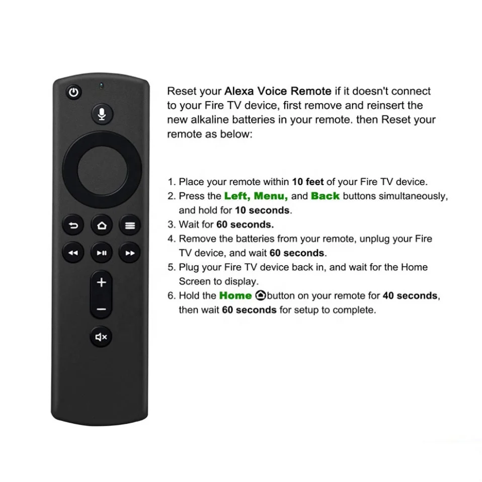 L5B83H Voice Remote Control Work for Tv Stick 4KRemote Control