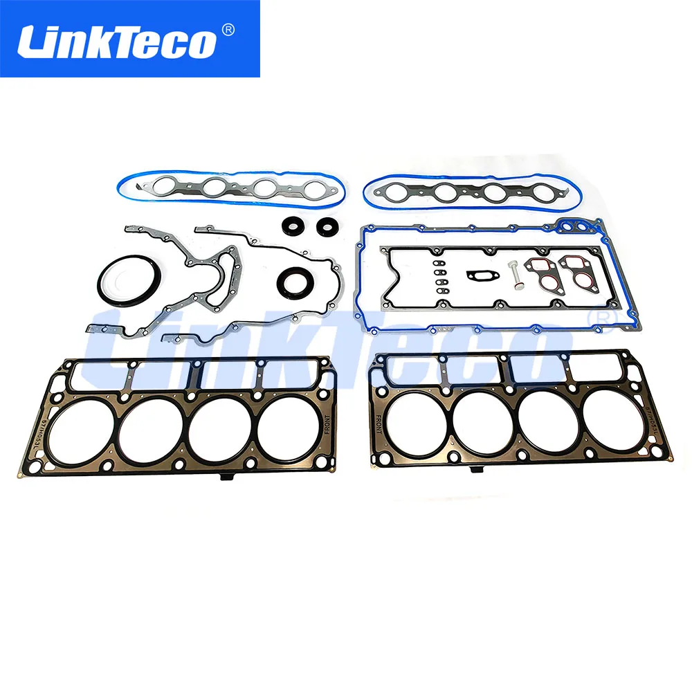Engine Full Head Gasket Set /kit Crankshaft Seal Oil Pan For Chevrolet