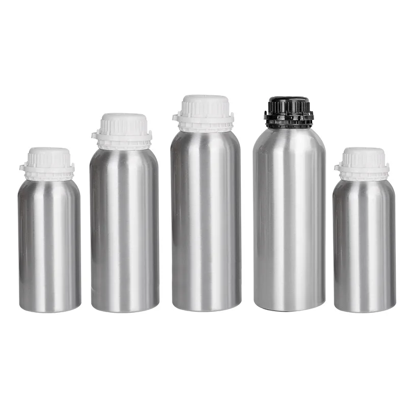 different size available food grade aluminum bottles