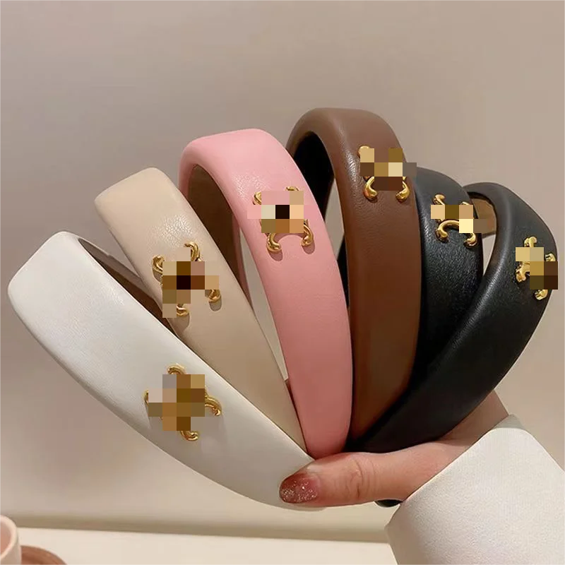 Wholesale Leather Headband Designer Headband Famous Brands Hairband