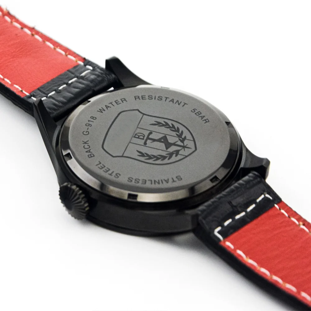 Super Luminous Private Label Own Brand Watch Sport  Japan Movement Men Mechanical Automatic Army Watch