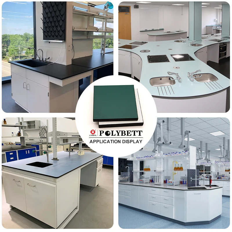 Professional Chemical Resistant Compact Laminate Board Hpl Sheet