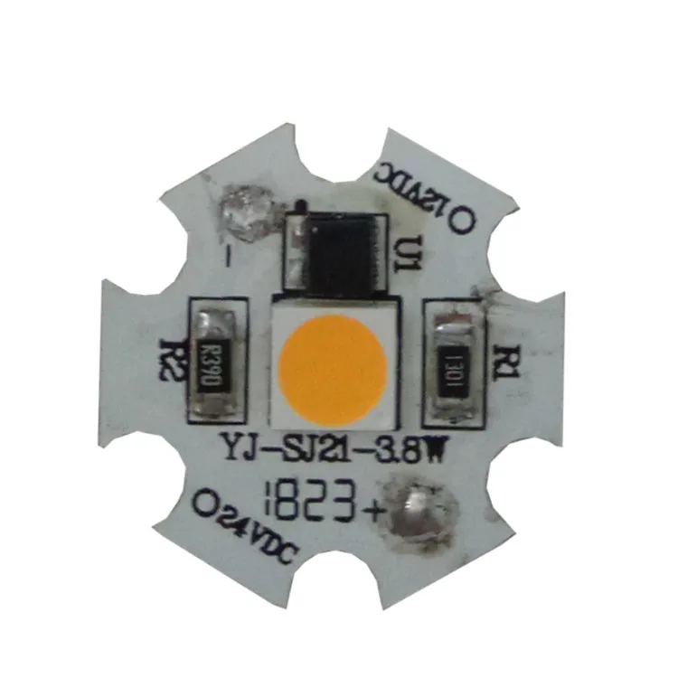 Low Voltage DC 12V 3.8W  Ra80 linear round  aluminium smd dob driverless led module pcb pcba for ceiling light Crystal lamp