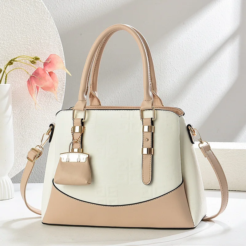 Ladies' New Crossbody Bag Contrasting Color Single Shoulder Large Bags for Women Sacs Ma aperçu 9