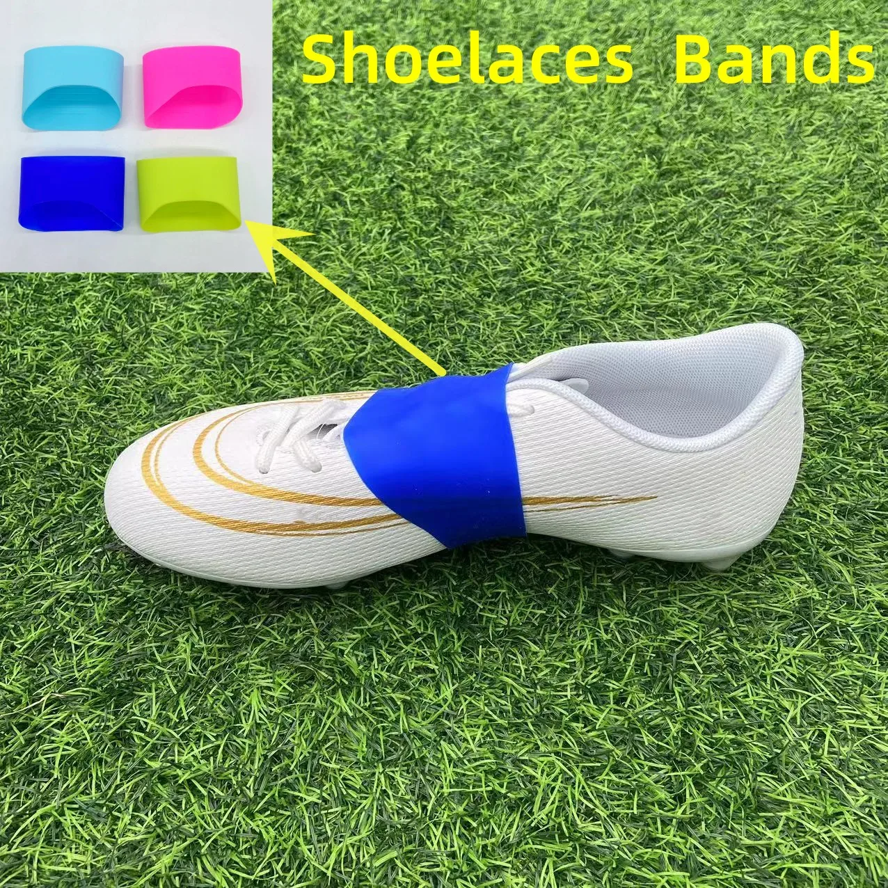 Custom Logo Football Soccer Training Accessories Shoelaces Cleat Shoe
