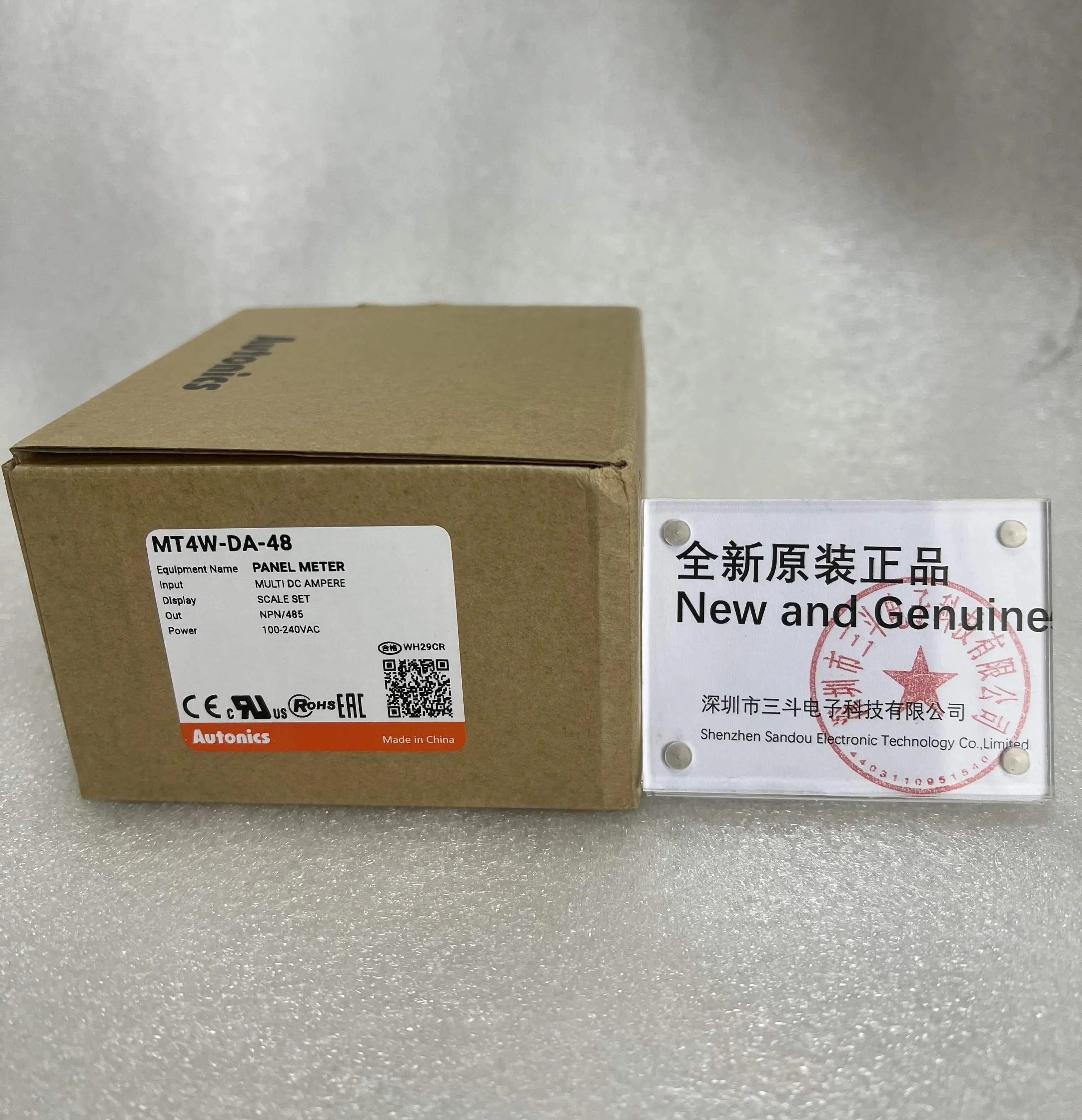 Autonics Panel Meter MT4W-DA-48