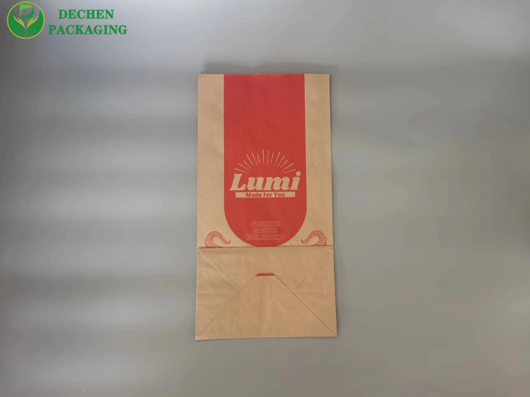&nbsp;Sacs à emporter alimentaires sacs d'emballage alimentaire en papier kraft sacs d'emballage alimentaire en papier kraft