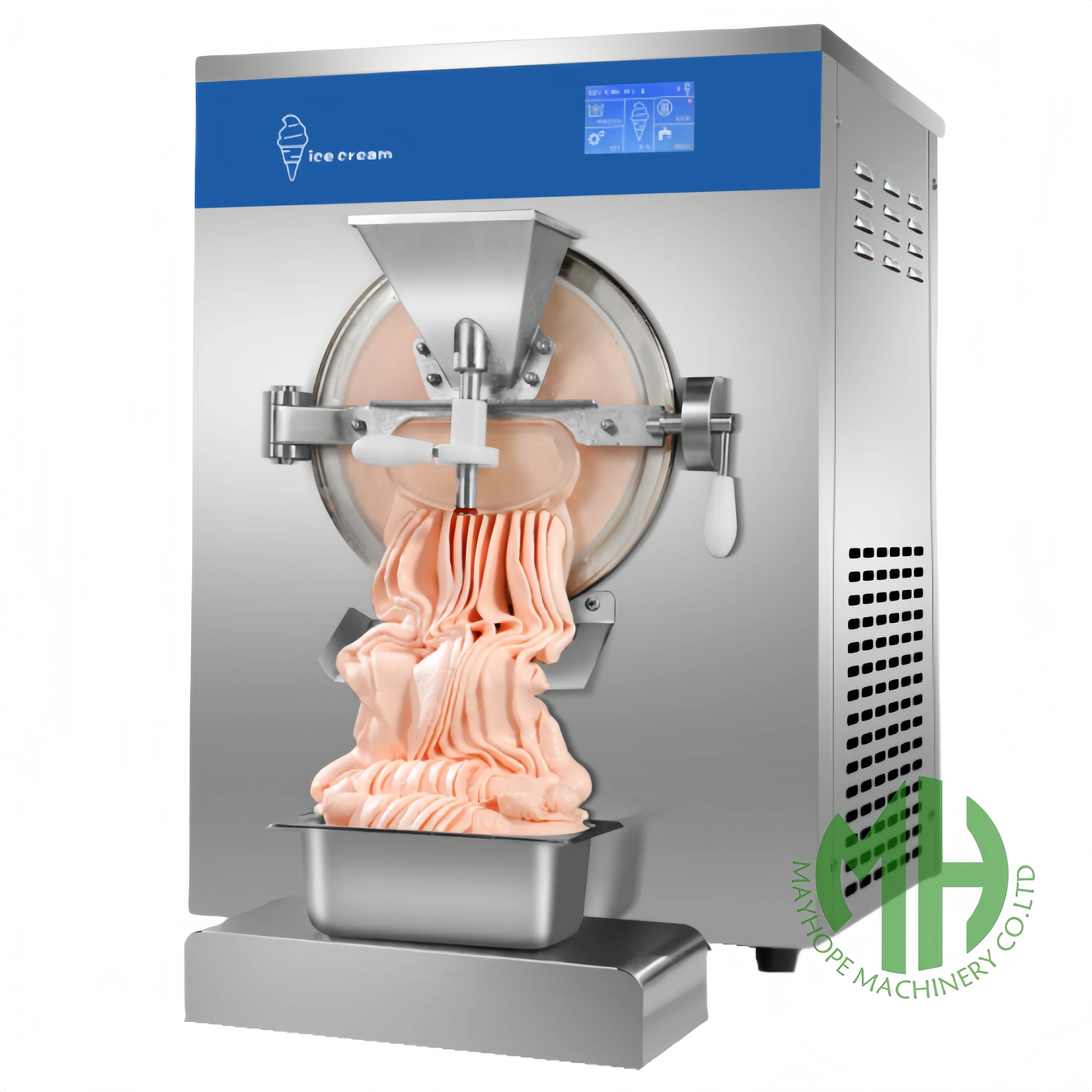 2025 Factory Cheap Table Hard Ice Cream Machine Shineu