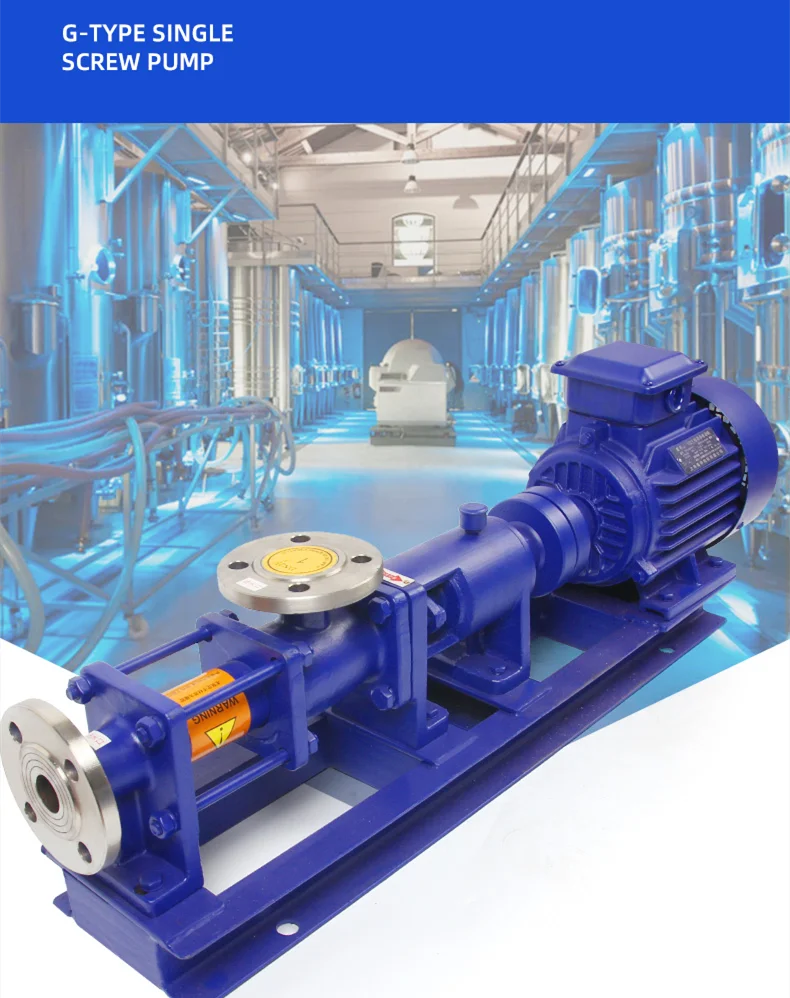 HOP Best Price SEEPEX NETZSCH ALLWEILER PCM MONO Water/food Transfer Single Progressing Cavity Screw Pump BN52-6L Rubber Stator