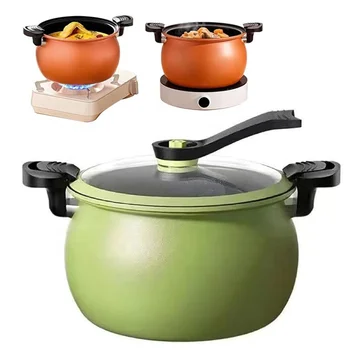High Quality Large Capacity Cast Iron Chicken Slow Cooker Non Stick Pot Universal The Micro Pressure Cooker