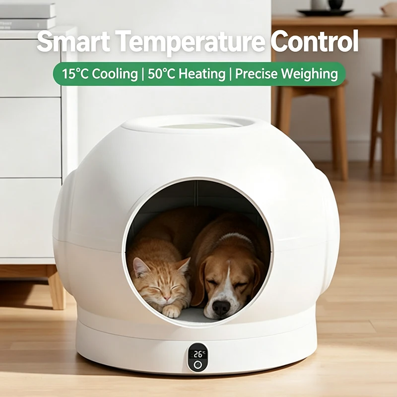 Wholesale Temperature Control Pet House Villa Cooling & Heating Pet Bed Constant Temp Heating Pad Ice Mat Four Seasons